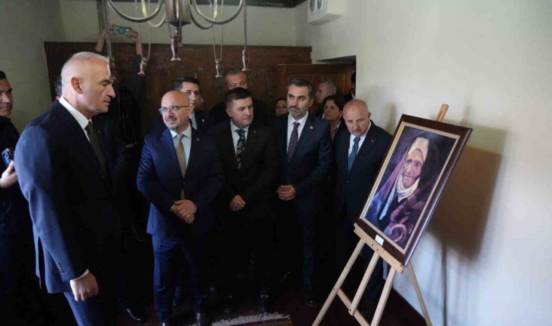 Kültür ve Turizm Bakanı Mehmet Nuri Ersoy, Kırıkkale’nin Keskin ilçesinde