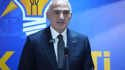Kırıkkale’de konuşan Kültür ve Turizm Bakanı Mehmet Nuri Ersoy, “Kültür