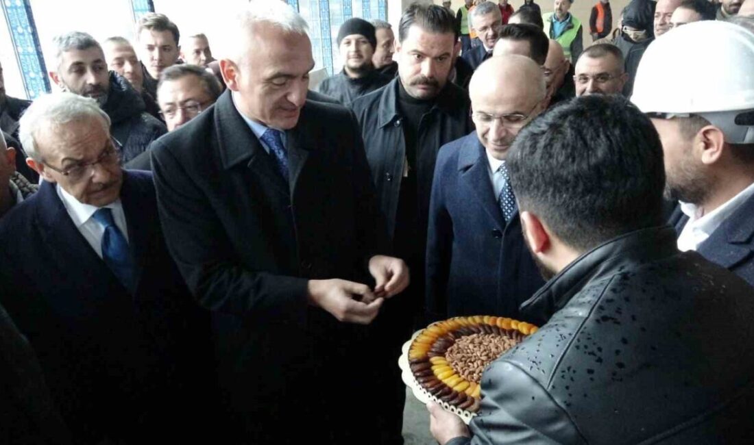 Kültür ve Turizm Bakanı Mehmet Nuri Ersoy, Malatya’da yapımı devam