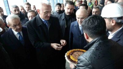 Kültür ve Turizm Bakanı Mehmet Nuri Ersoy, Malatya’da yapımı devam