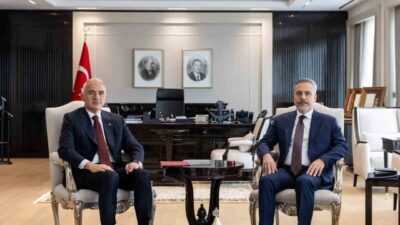 Dışişleri Bakanı Hakan Fidan, Kültür ve Turizm Bakanı Mehmet Nuri