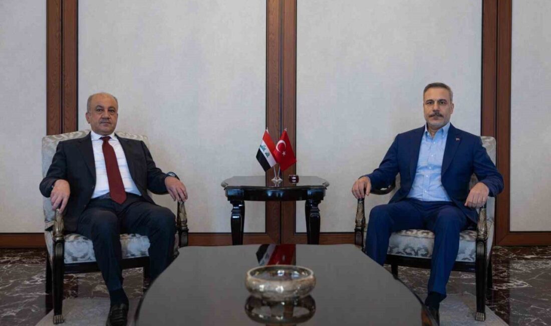 Dışişleri Bakanı Hakan Fidan, Irak Savunma Bakanı Sabit Muhammed Said