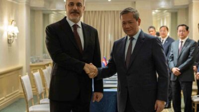 Dışişleri Bakanı Hakan Fidan, ABD’nin başkenti Washington’daki temasları kapsamında Kamboçya