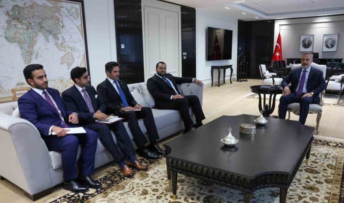 Dışişleri Bakanı Hakan Fidan, Katar Dışişleri Bakanlığında Devlet Bakanı Muhammed