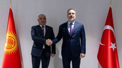 Dışişleri Bakanı Hakan Fidan, Kırgızistan Jogorku Keneşi (Parlamento) Başkanı Nurlanbek