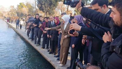 Aile ve Sosyal Hizmetler Bakanı Mahinur Özdemir Göktaş, Şanlıurfa’da tarihi