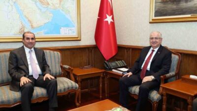 Milli Savunma Bakanı Yaşar Güler, Irak’ın Ankara Büyükelçisi Majid Al-Lachmawi
