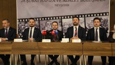 Adalet Bakanı Akın Gürlek, Nevşehir’de 28 Şubat sürecinde mağduriyet yaşayan