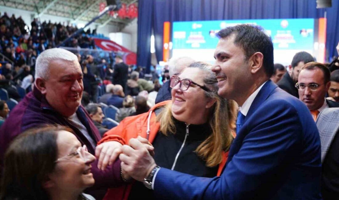 Çevre, Şehircilik ve İklim Değişikliği Bakanı Murat Kurum, Edirne’de vatandaşlarla