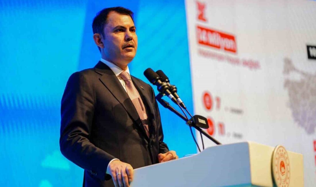 Çevre Şehircilik ve İklim Değişikliği Bakanı Murat Kurum, “Bugüne kadar