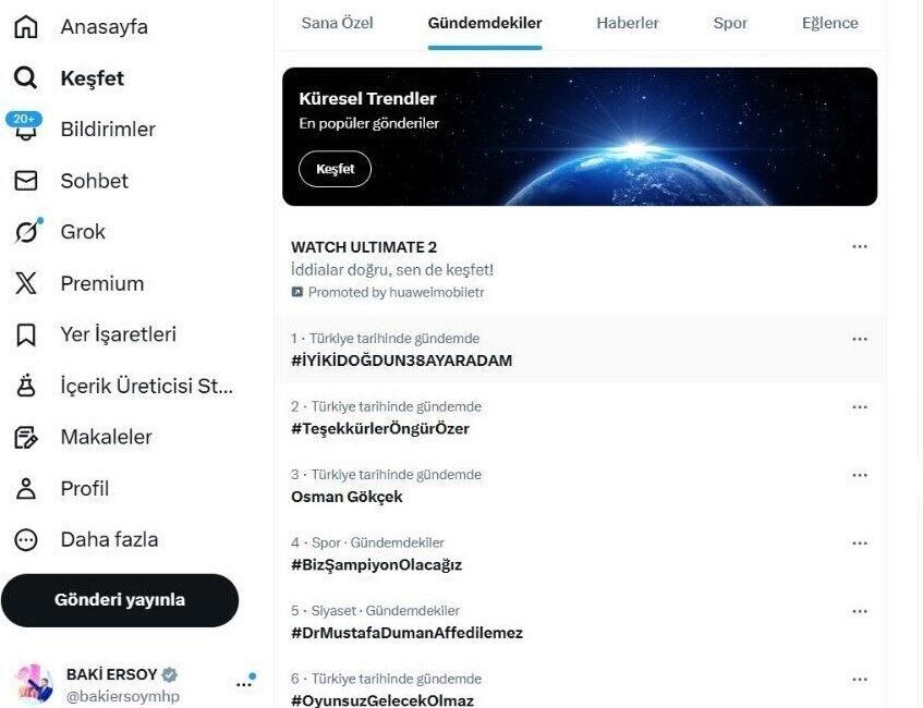 Milliyetçi Hareket Partisi Kayseri Milletvekili Baki Ersoy’un, Kayseri Valisi Gökmen