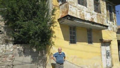 Buldan’da işgal yıllarında Yunan komutanları tarafından kullanılan tarihi Ballar Konağı,