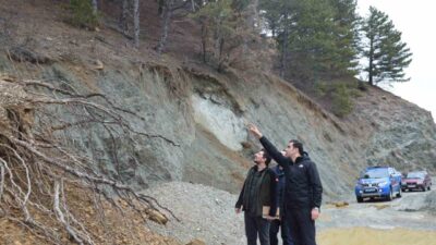 Afyonkarahisar’ın Sultandağı ilçesinde Doğancık Barajı son yağışlarla birlikte taşmaya başlayınca