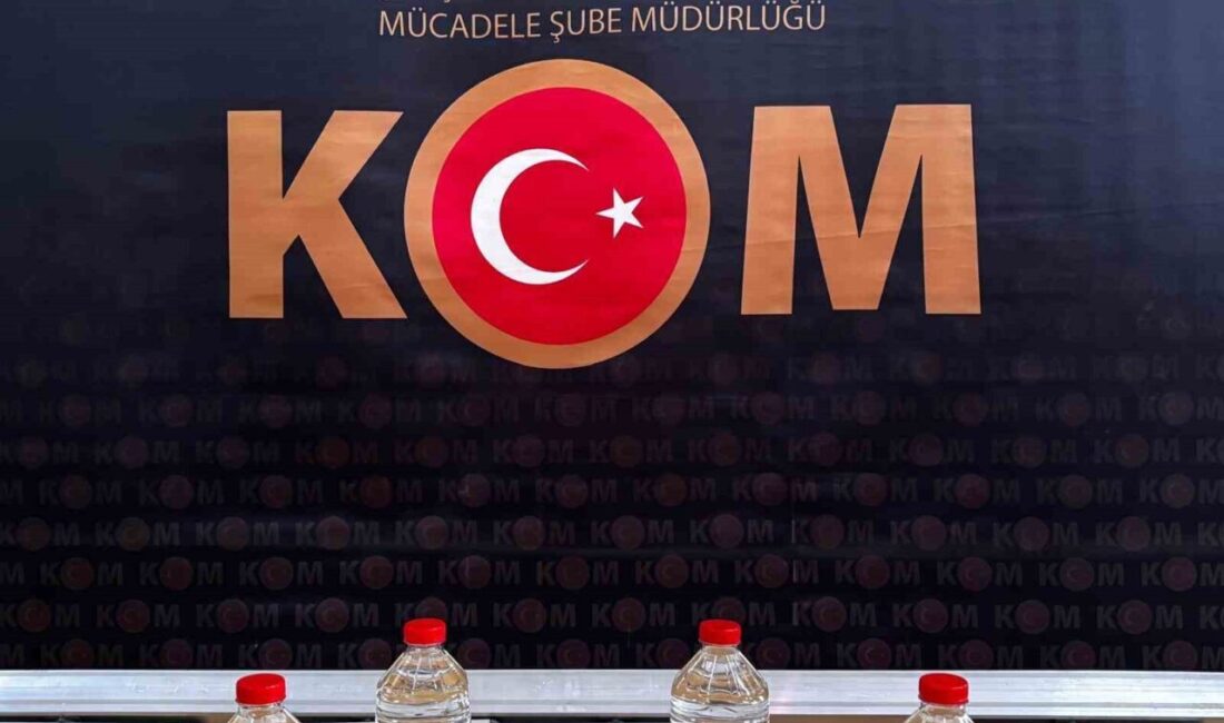 BARTIN (İHA) – Bartın Emniyet Müdürlüğü ekiplerince yürütülen çalışmalarda etil