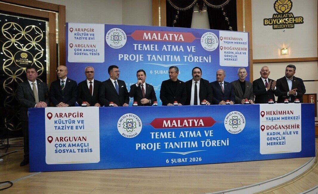 Muğla Büyükşehir Belediyesi, 6 Şubat depremlerinin 3’üncü yıl dönümünde Malatya’da