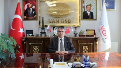 Van Organize Sanayi Bölgesi (OSB) Yönetim Kurulu Başkanı Memet Aslan,