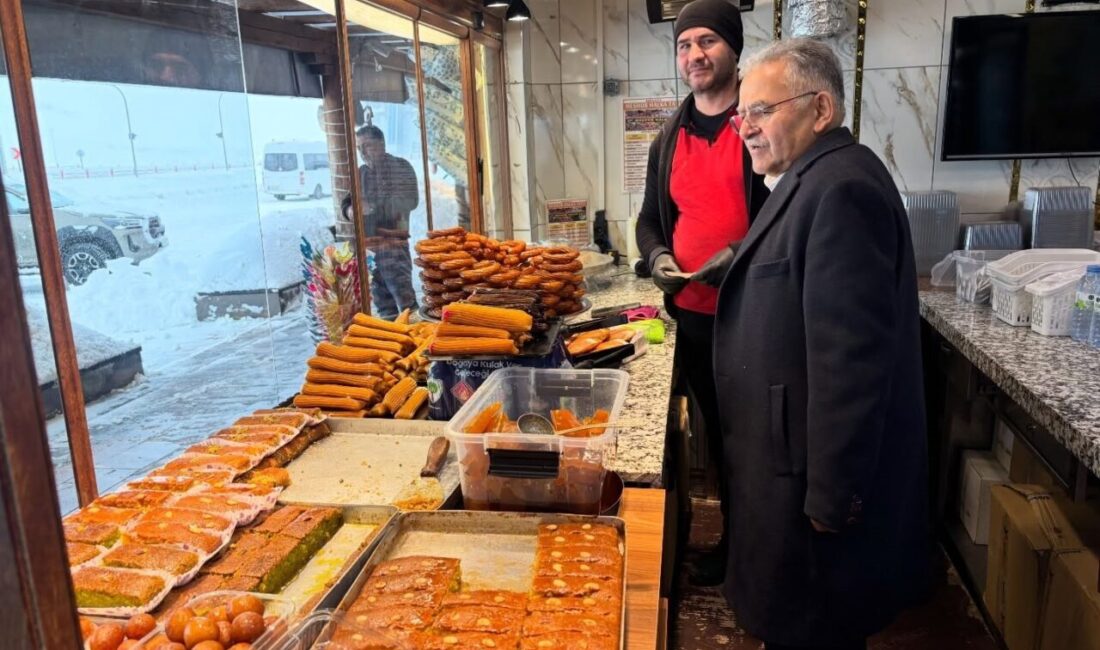 Kayseri Büyükşehir Belediye Başkanı Dr. Memduh Büyükkılıç, Erciyes Kayak Merkezi’nde