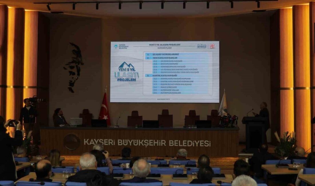 Kayseri Büyükşehir Belediye Başkanı Dr. Memduh Büyükkılıç, kent genelinde planlanan,