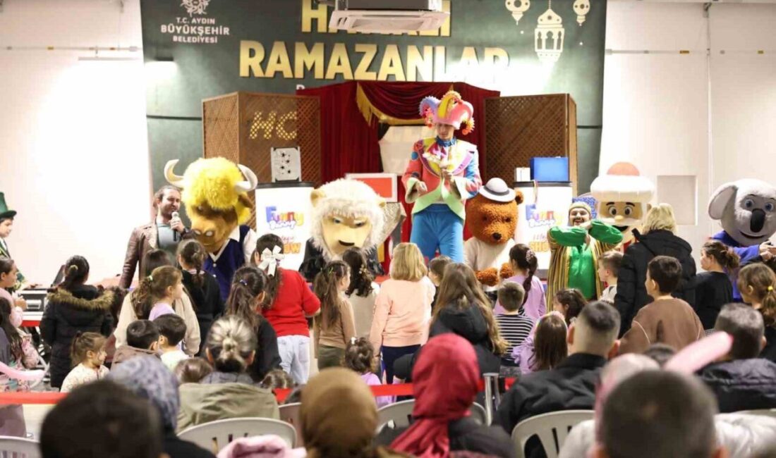 Aydın Büyükşehir Belediyesi tarafından düzenlenen Ramazan etkinlikleri, Aydınlıların yoğun katılımıyla