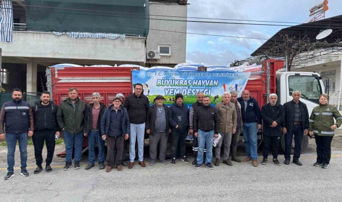 Aydın Büyükşehir Belediyesi, üreticilere yönelik desteklerini sürdürüyor. Aydın Büyükşehir Belediye