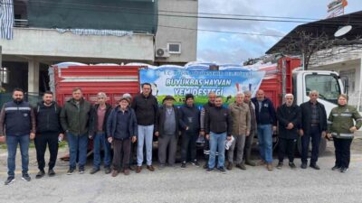 Aydın Büyükşehir Belediyesi, üreticilere yönelik desteklerini sürdürüyor. Aydın Büyükşehir Belediye