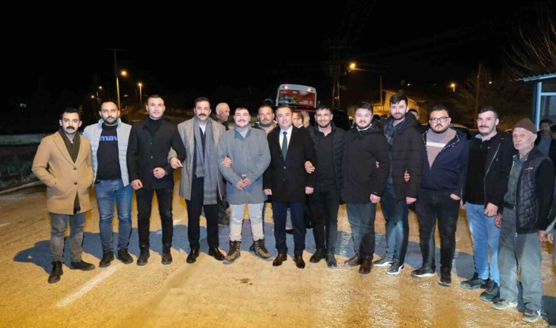 Sivrihisar Belediye Başkanı Habil Dökmeci nezaretinde kırsal mahallelerde yürütülen mahalle