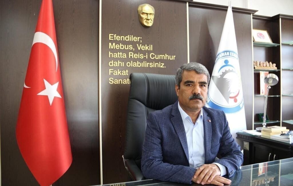 Adıyaman Esnaf ve Sanatkarlar Odaları Birliği (AESOB) Başkanı Ziya Duranay,