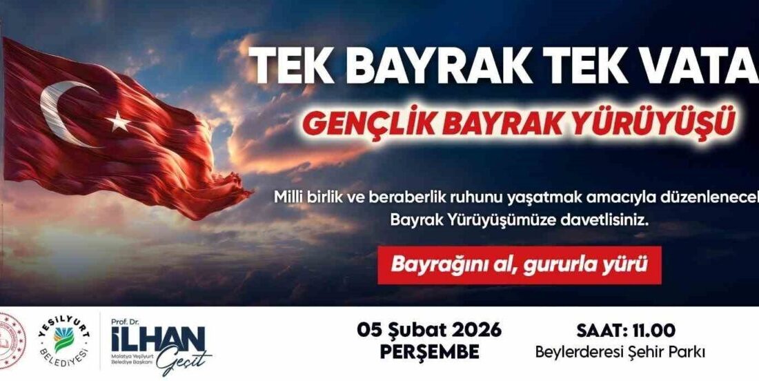 Yeşilyurt Belediyesi, milli birlik ve beraberlik duygularını güçlendirmek amacıyla anlamlı