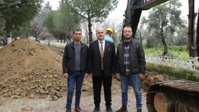 İkizdere Mahallesi’ne yapılan 3 milyon TL değerindeki yağmur suyu hattı