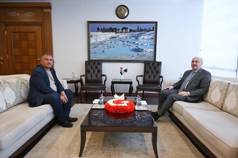 Denizli Beyağaç Belediye Başkanı Sezayi Pütün, Denizli’ye yeni atanan Vali