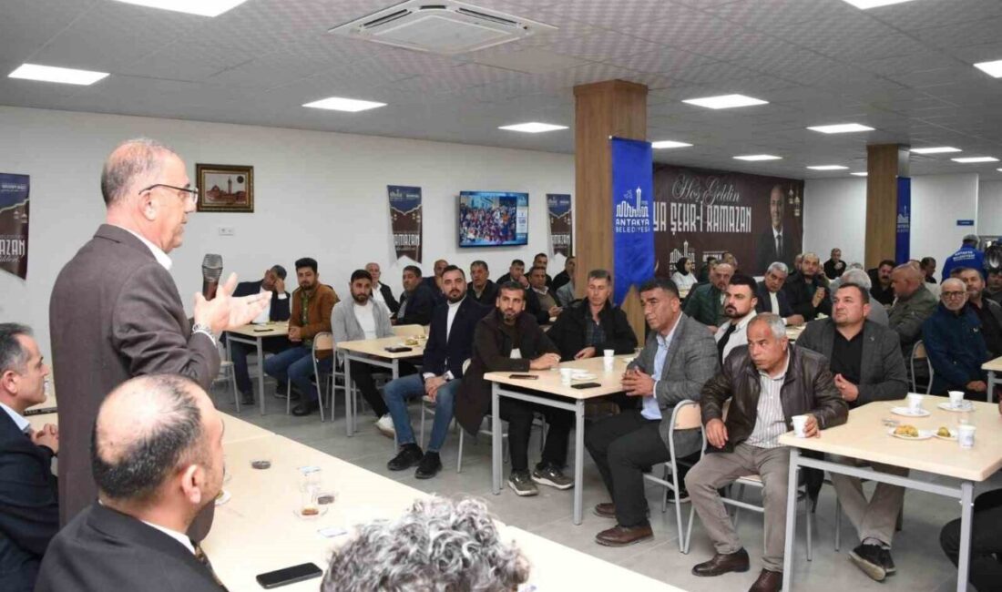 Antakya Belediye Başkanı İbrahim Naci Yapar, Millet Lokantası Sanayi Şubesi’nde
