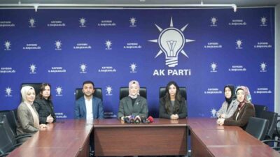 AK Parti Kayseri İnsan Haklarından Sorumlu İl Başkan Yardımcısı Fatma
