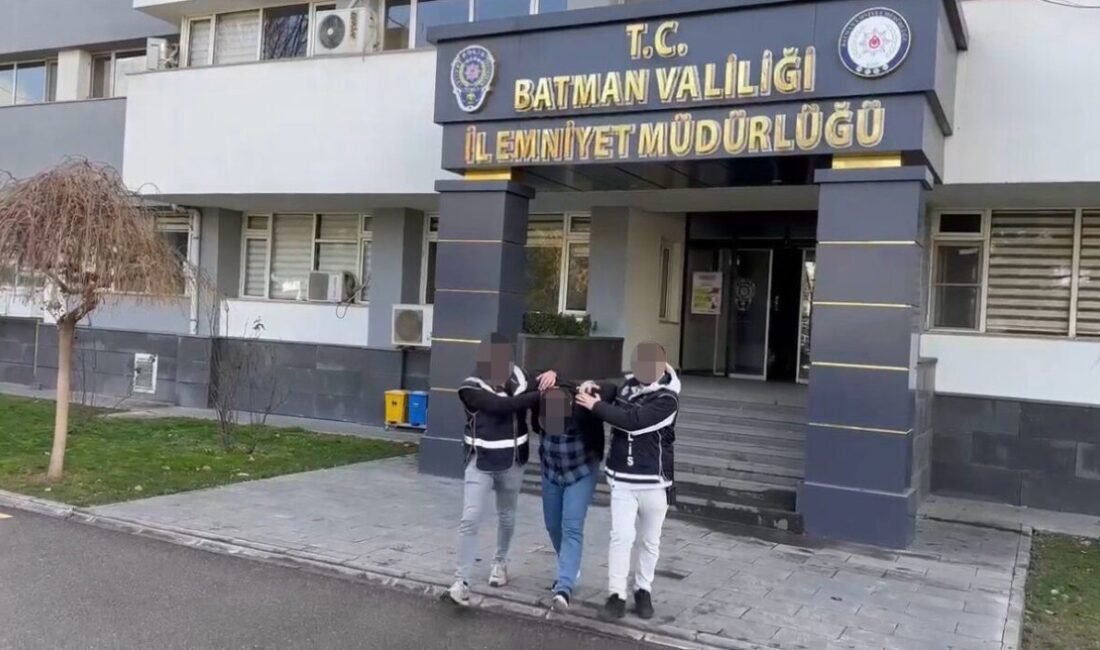Batman’da hakkında farklı illerde 12 ayrı dosyadan arama kaydı bulunan