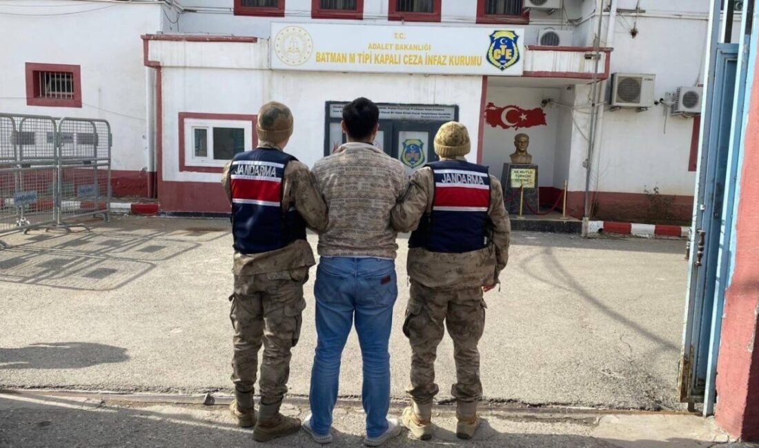 BATMAN (İHA) –Batman’da 15 yıl kesinleşmiş hapis cezası bulunan şahıs