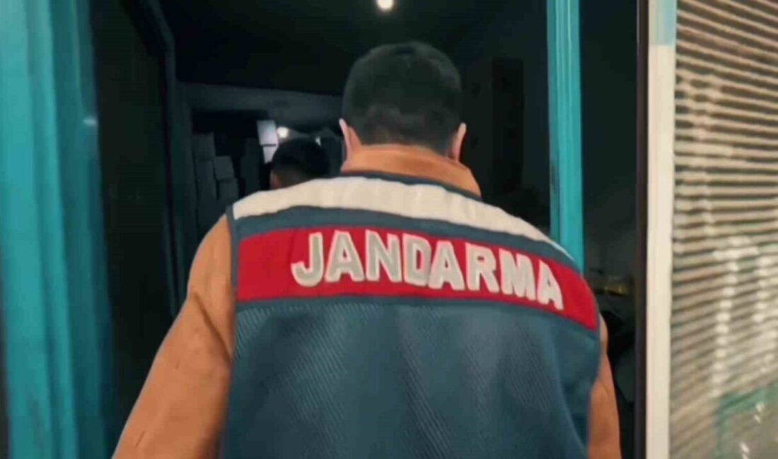 Batman’da jandarma ekiplerince düzenlenen operasyonda 2 milyon 30 bin 500