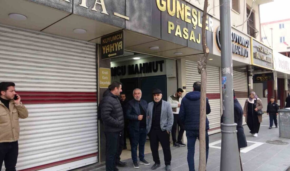 Batman’da kar maskeli 2 kişi, girdikleri kuyumcu dükkanında kendilerine direnen