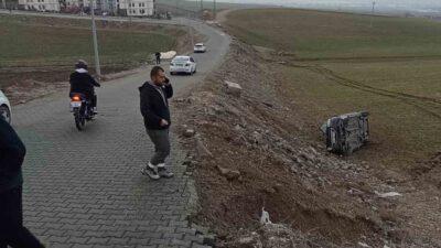 Batman’da otomobilin şarampole yuvarlanması sonucu meydana gelen kazada 1 kişi