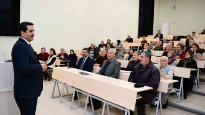 Battalgazi Belediye Başkanı Bayram Taşkın, Malatya Turgut Özal Üniversitesi’ni ziyaret