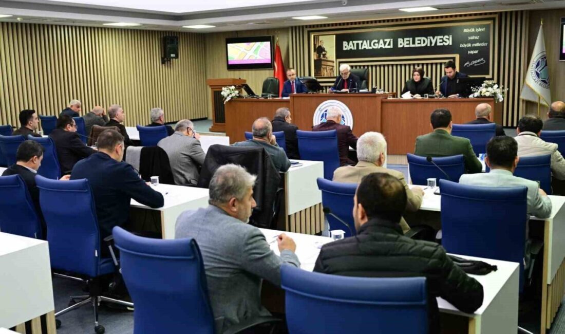 Battalgazi Belediyesi Meclisi Şubat ayı olağan toplantısında bir araya geldi.