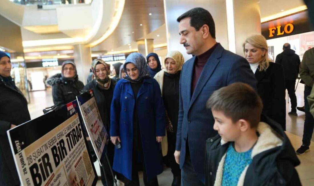 Battalgazi Belediyesi tarafından düzenlenen ve 28 Şubat sürecini konu alan