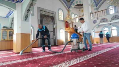 Battalgazi Belediyesi, Ramazan ayı öncesinde ilçe genelindeki camilerde kapsamlı temizlik