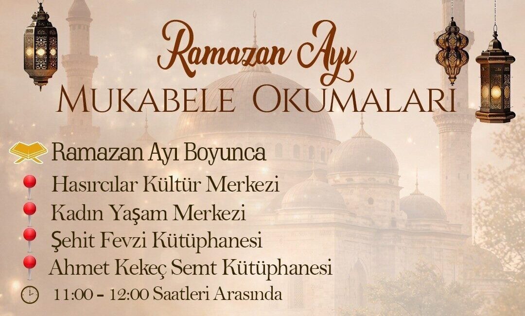 Battalgazi Belediyesi Kültür, Sanat ve Sosyal İşler Müdürlüğü tarafından Ramazan