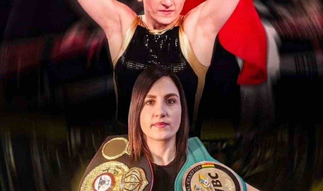 IBF Hafif Sıklet Dünya Şampiyonu Bayburtlu milli boksör Elif Nur