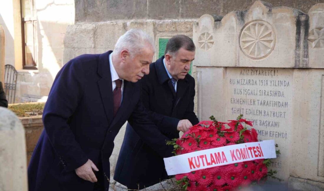 Bayburt’un düşman işgalinden kurtuluşun 108’inci yıl dönümü dolayısıyla düzenlenen anma