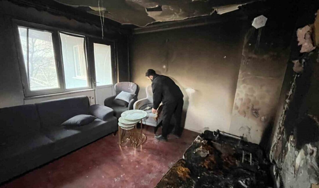 Eskişehir’de evi sobalı evi yeterince ısınmadığı için eşi ve bebeği