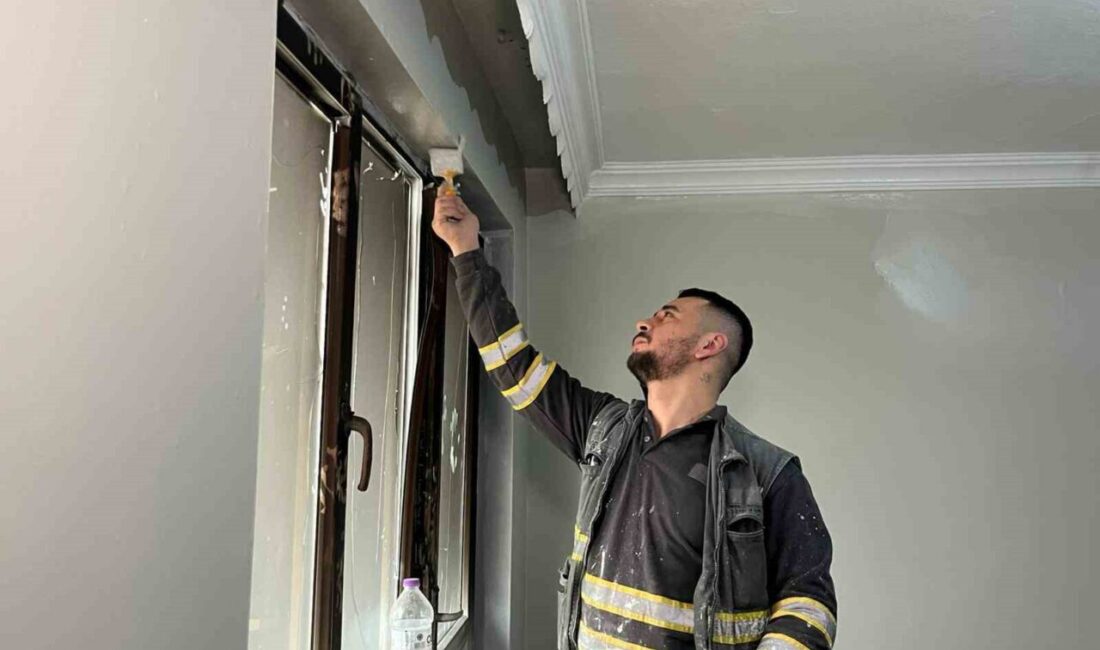 Eskişehir’de eşi ve bebeği üşümesin diye annesinin yanına kışı geçirmek