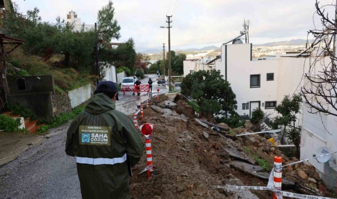Bodrum Belediyesi ekipleri, 5 Şubat Perşembe günü akşam saatlerinden itibaren