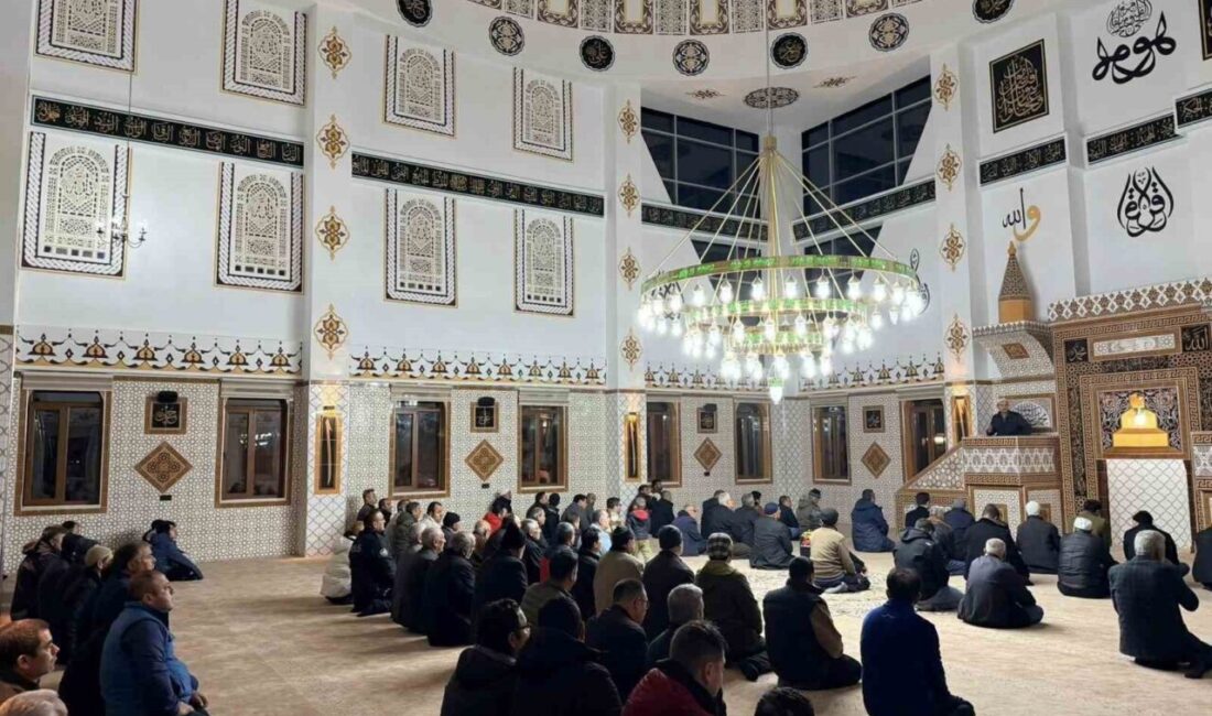 2023 yılının Haziran ayında yapımına başlanan Beyağaç Çarşı Camisi’nde çalışmalar