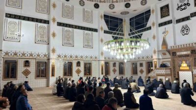 2023 yılının Haziran ayında yapımına başlanan Beyağaç Çarşı Camisi’nde çalışmalar