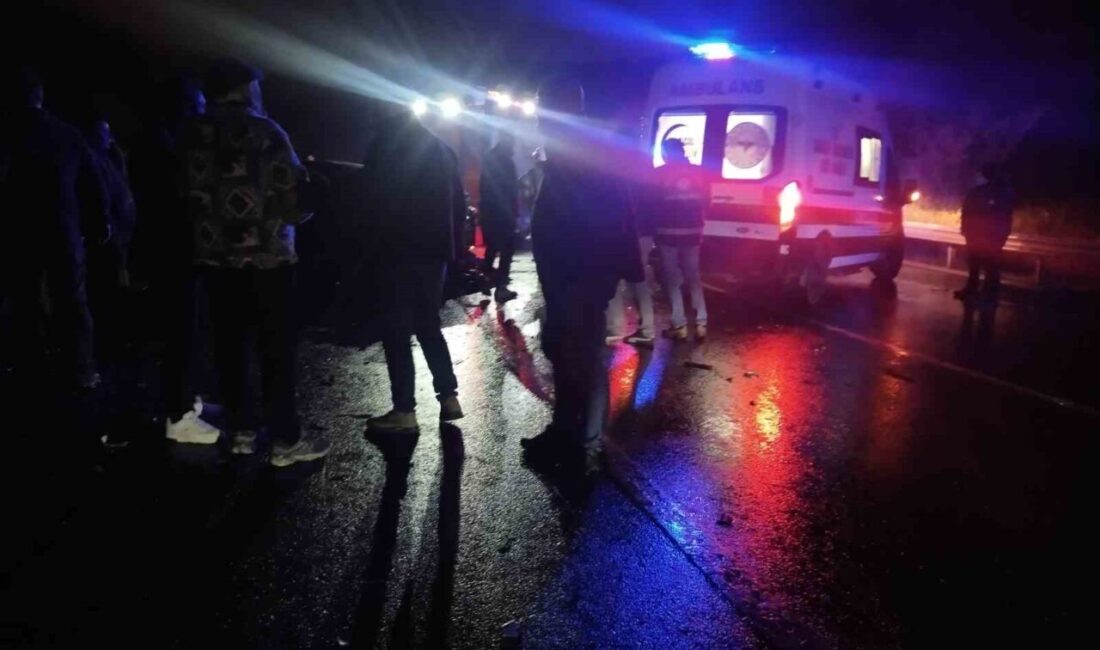 Beykoz’da hafif ticari araç ile otomobil çarpıştığı kazada 1 kişi